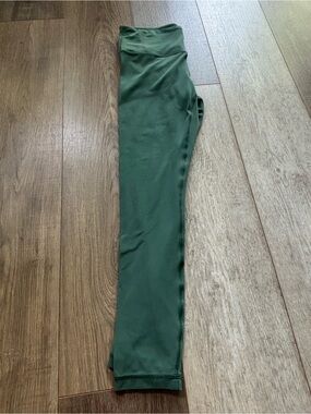 Athleta Forest Green High-Waist Leggings